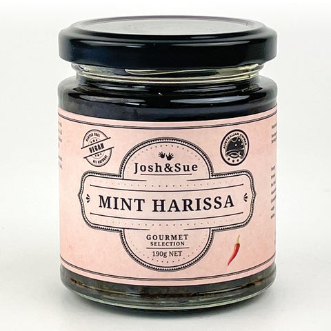 Josh & Sue Mint Harissa 190g