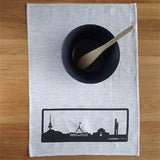 Gatbi Tea Towel Hand Made 100% Linen