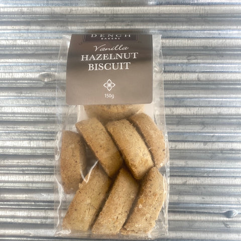 Vanilla & Hazelnut Biscuits (150g)