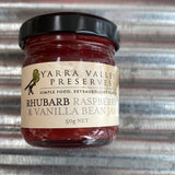 Yarra Valley Rhubarb, Raspberry & Vanilla Bean Jam 50g