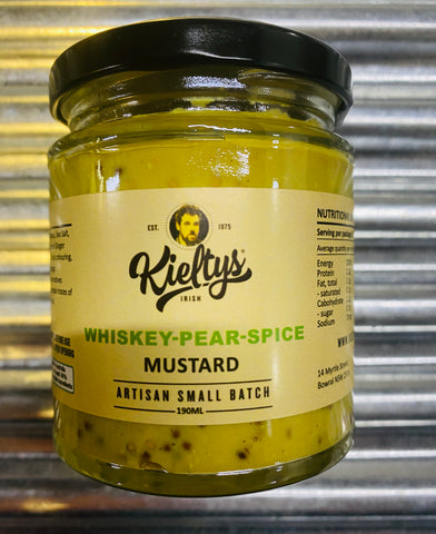 Kieltys Whiskey Pear Mustard