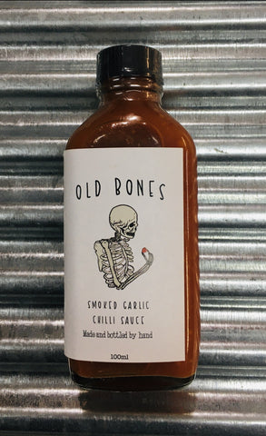 Old Bones Smoked Garlic Chilli Sauce 100ml