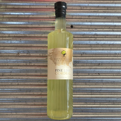 Yarra Valley Pine Lime Cordial 700ml