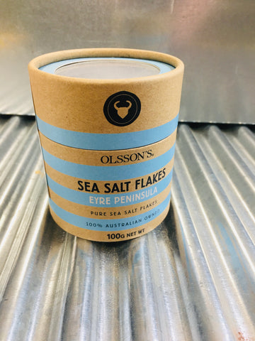 Eyre Peninsula Sea Salt Flakes Olsson's 100g