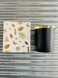 Olive Oil & Soy Wax CHRISTMAS Candle with Orange & Cedar Leaf 300g
