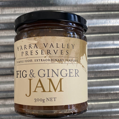 Yarra Valley Fig & Ginger Jam 300g