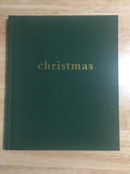 Family Christmas Book (Forest Green)
