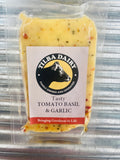 Tomato, Basil & Garlic Cheddar Cheese 150g