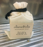 Olieve&Olie Handmade Soap Blue Gum, Cedarwood & Bentonite Clay(3 x 80g per pack)