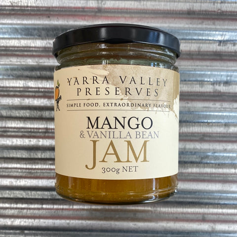 Yarra Valley Mango & Vanilla Bean Jam 300g
